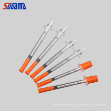 Disposable Medical Free Types of Insulin Syringe Needle 1ml FDA